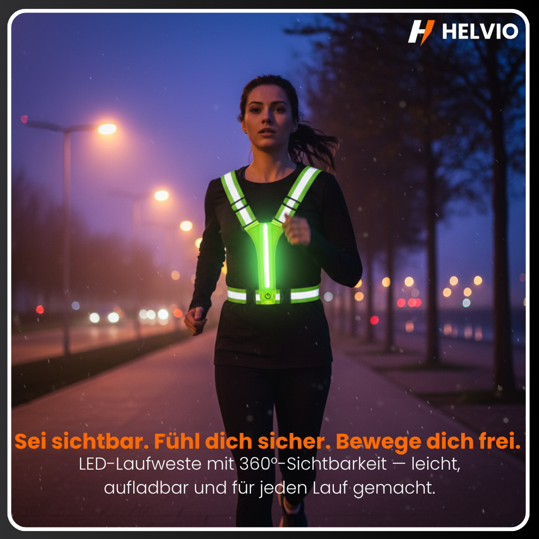 LumoVest – Gilet de course nocturne à LED